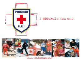 Giovani pionieri in Croce Rossa