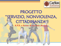 PROGETTO - Caritas Italiana