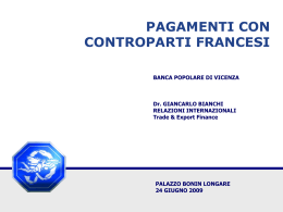 Diapositiva 1 - Confindustria Vicenza