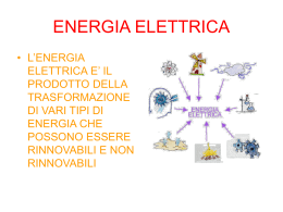 l`energia elettrica - Green Cross Italia