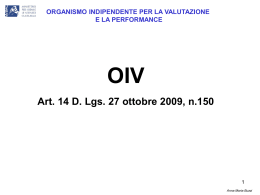 OIV in sintesi