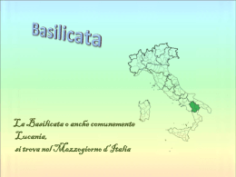 La Basilicata