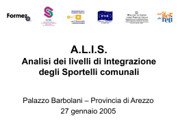 Ricerca ALIS (slide)
