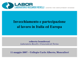 lezione3 - Laboratorio R. Revelli