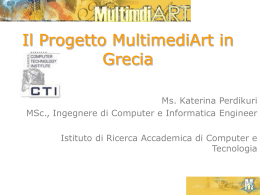 Il progetto MultimediArt in Grecia