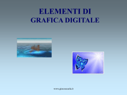 2.2. Elementi di grafica digitale
