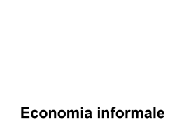 15 Economia informale