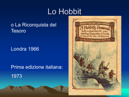 Presentazione multimediale su Lo hobbit di Tolkien