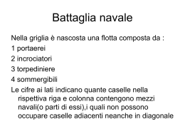 Battaglia navale - Oriana Pagliarone