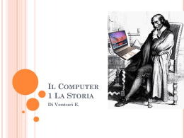 Il Computer 1 La Storia