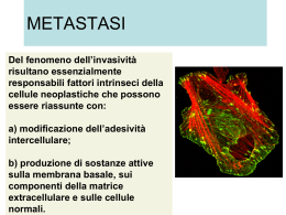 H, metastasi - Infermieristica