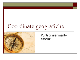 Coordinate geografiche