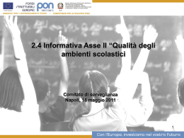 2.4 Informativa Asse II - Archivio Pubblica Istruzione