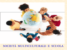 società multiculturale e scuola