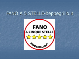 FANO A 5 STELLE-beppegrillo.it
