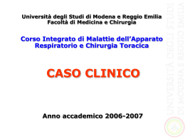 Fibrosi polmonare 2007 - Clinica malattie apparato respiratorio