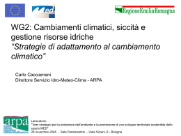 Slides intervento Carlo Cacciamani - Fondi Europei 2007-2013