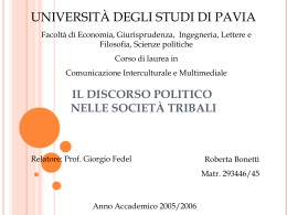 BONETTI - Cim - Università degli studi di Pavia