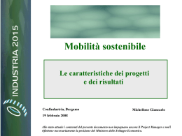 DOCUMENTO Presentazione Michellone - Mobilità