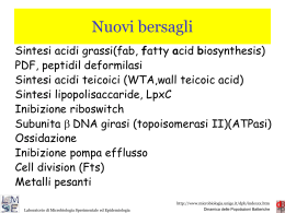 gen 14anuov - Sezione di Microbiologia