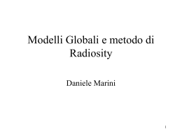 26_radiosity - Università degli Studi di Milano