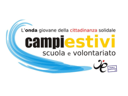 Campo estivo - Centro di Servizi per il Volontariato di Palermo