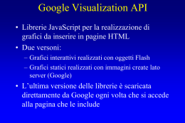 Slide su Google Visualization API
