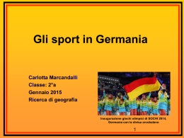 Gli sport in Germania