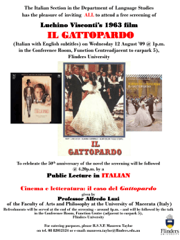 Poster - Il Gattopardo