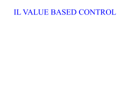 il value based control