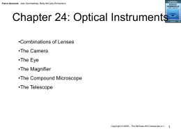 Chapter 24: Optical Instruments