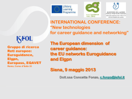Fonzo_The European dimension_career guidance