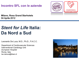Stent for Life Italia