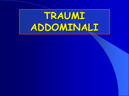 Traumi Addominali - Appuntimedicina.it