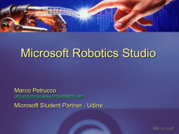 Microsoft Robotics Studio