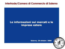 Relazione dr. C. Russo - Ordine dei Dottori Commercialisti di Salerno