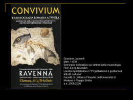Convivium - Graziana Lucarelli