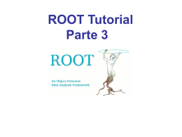 Contenuto del Tree (file “deltae.root”)