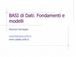 02_DataBAse fondamenti e modelli_TD