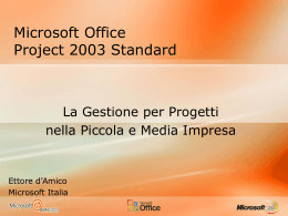 Microsoft Office Project 2003 Standard