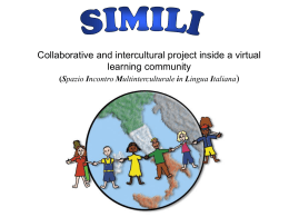 SIMILI: collaborative and intercultural project inside a virtual learning