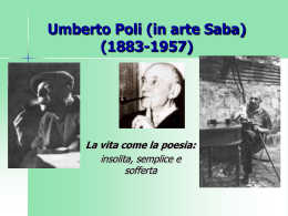 Umberto Saba (1883-1957)