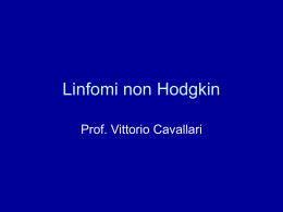 Linfomi non Hodgkin