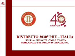 Scientia et Virtus Distretto Rotaract 2030° - Italia, Anno 2007-2008