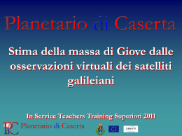 Diapositiva 1 - Planetario di Caserta