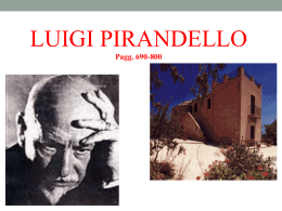 LUIGI PIRANDELLO - letteraturaestoria