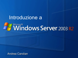 Windows Server 2003 R2 - Center