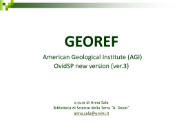 Georef (versione in ppt)