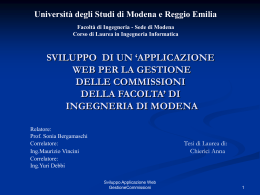 - DBGroup - Università degli studi di Modena e Reggio
