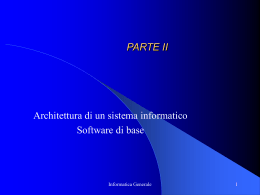 software_base - Centro servizi informatici d`ateneo